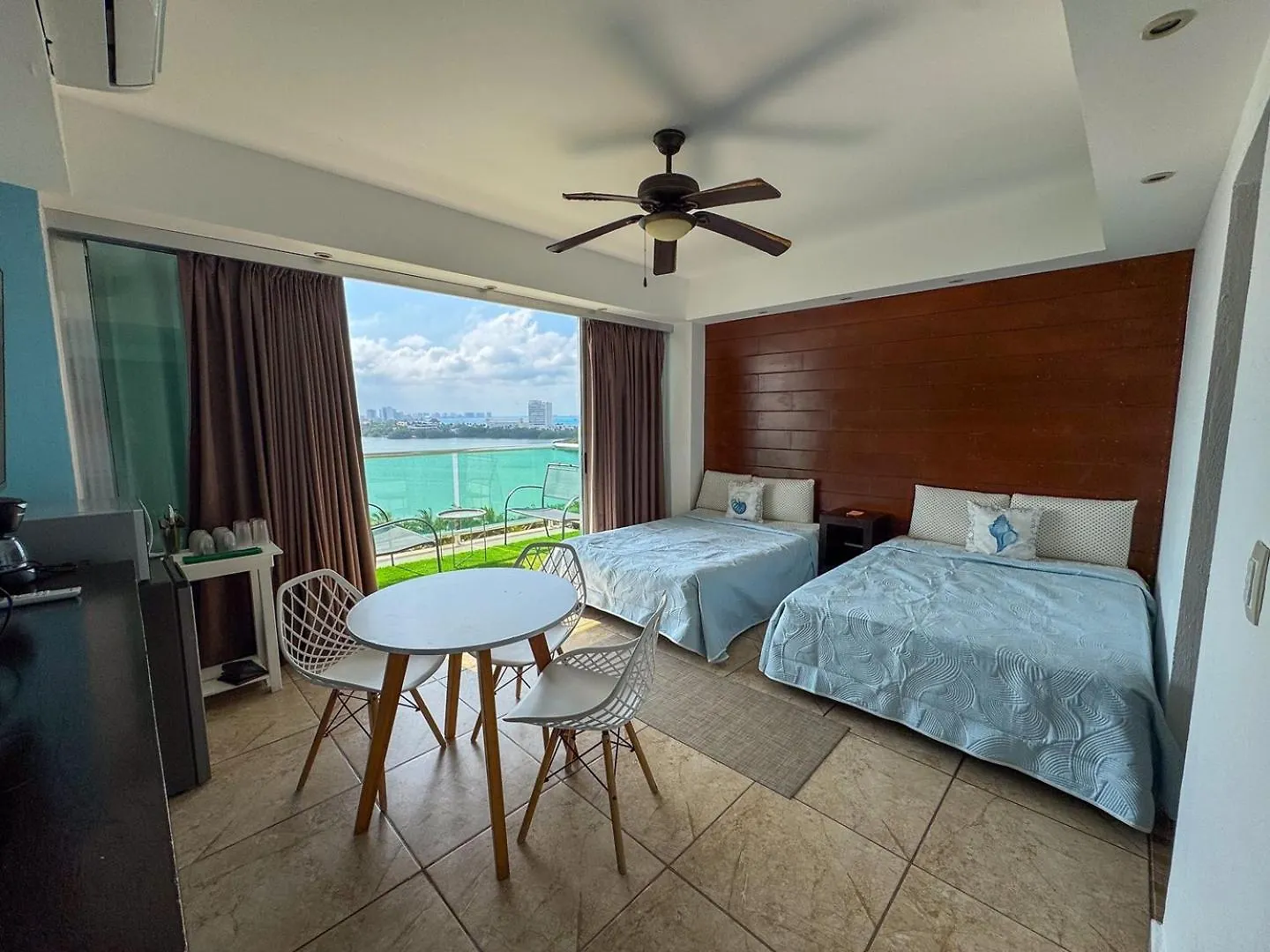 Apt With Balcony, Beach Access & Comfort, Pool Cancún 0*,