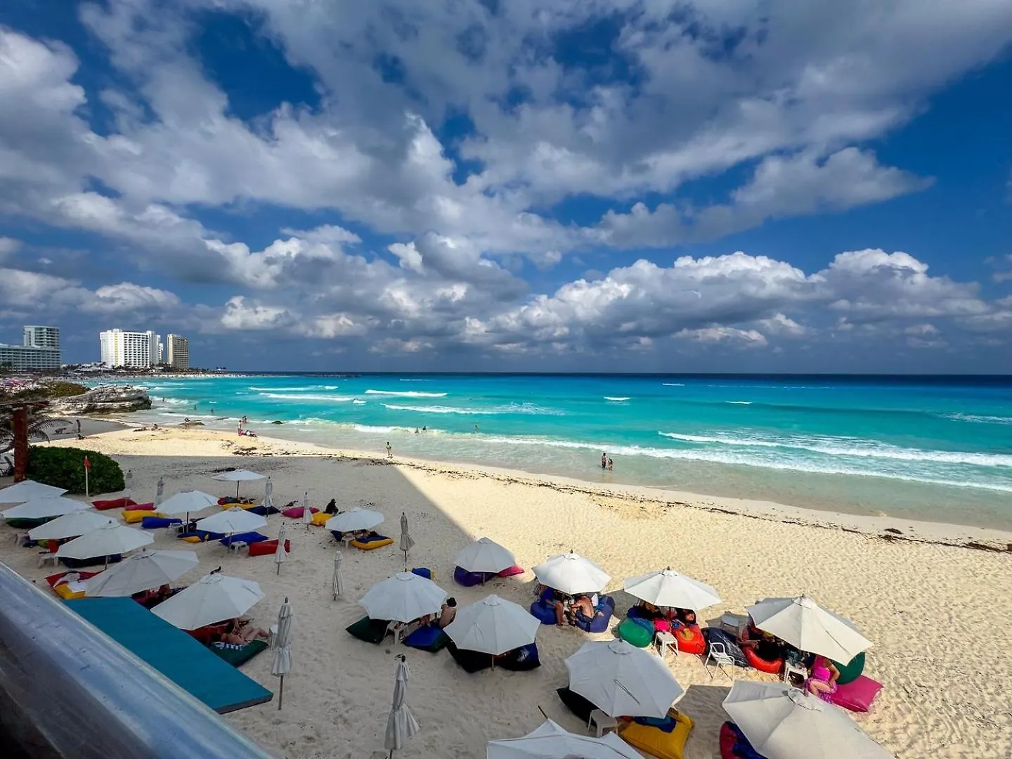 Apt With Balcony, Beach Access & Comfort, Pool Cancún Lägenhet